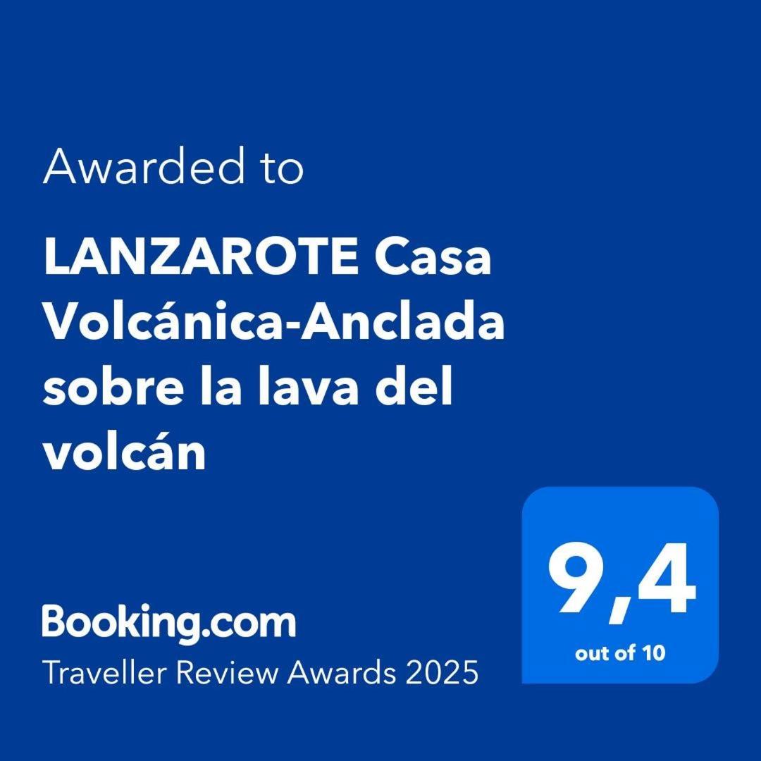 Lanzarote Casa Volcanica-Anclada Sobre La Lava Del Volcan Montana Blanca Dış mekan fotoğraf